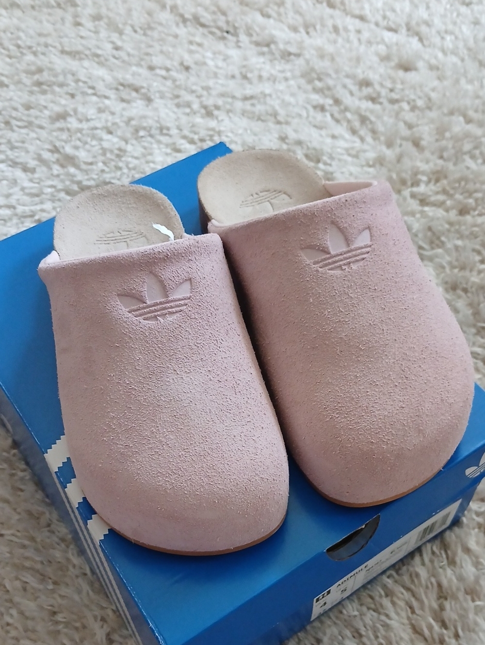 NWT ADIDAS MULES (PINK)